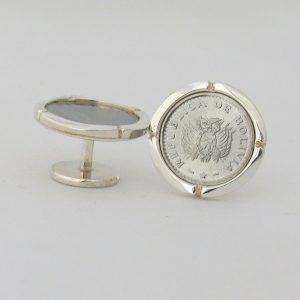 Gemelos Monedas República de Bolivia